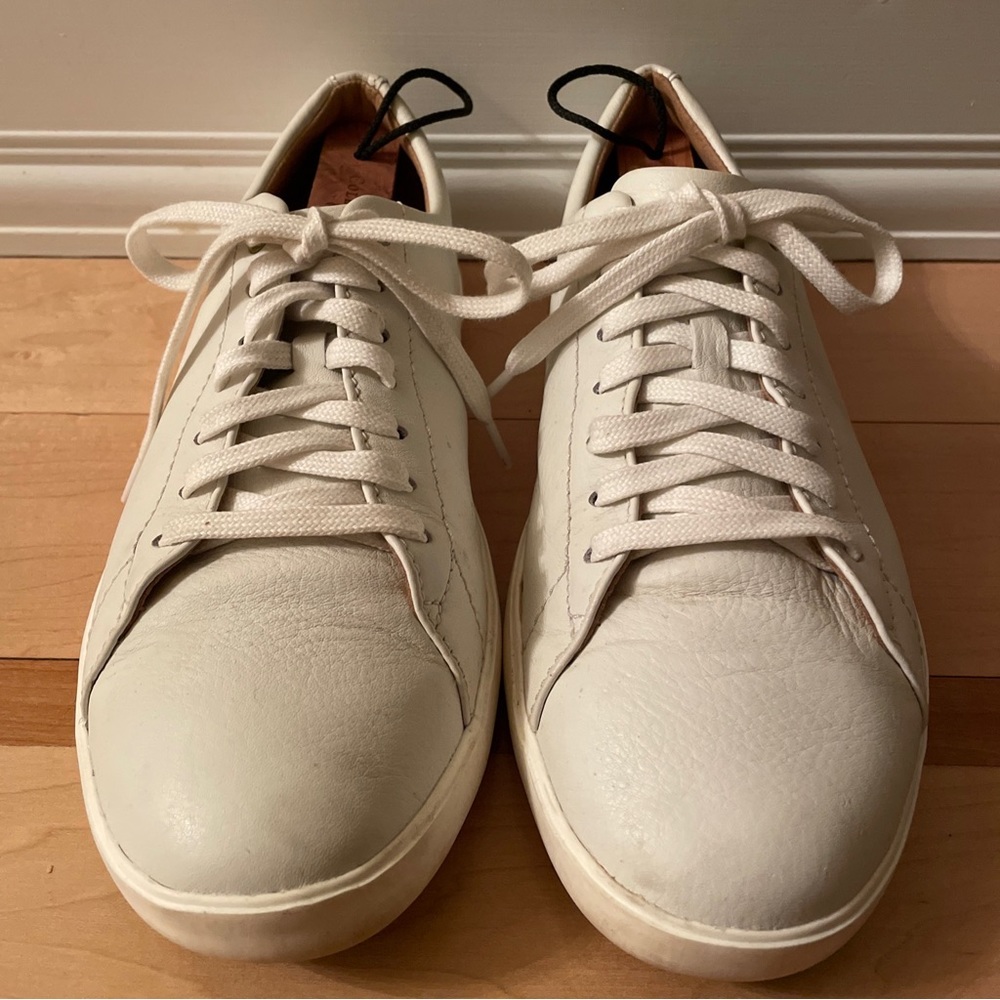Cole Haan Grand.Os Sneakers Women's Low Top White Leather Lace Up  9-1/2B Court
